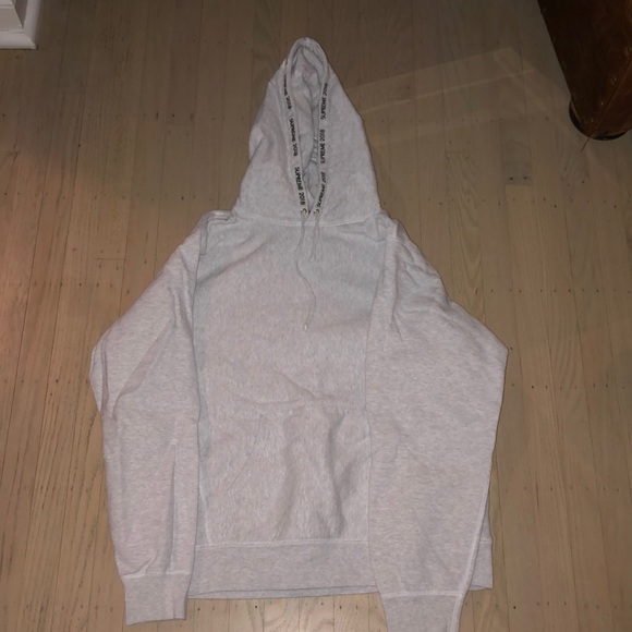 channel hooded sweatshirt